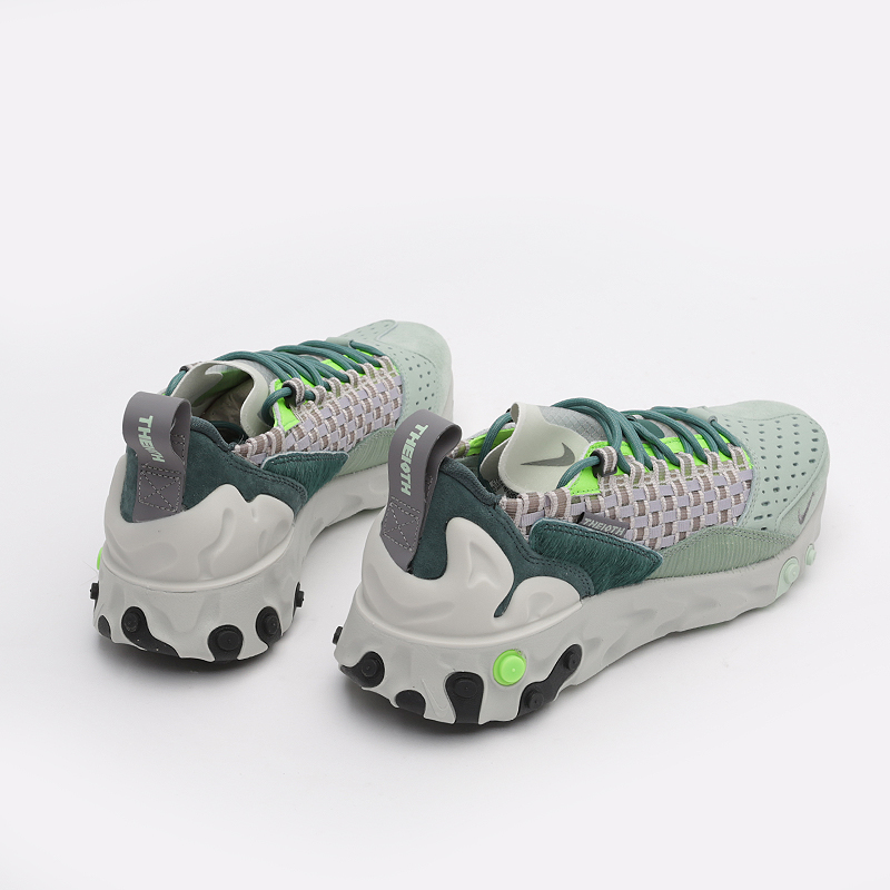  зеленые кроссовки Nike React Sertu CT3442-300 - цена, описание, фото 5